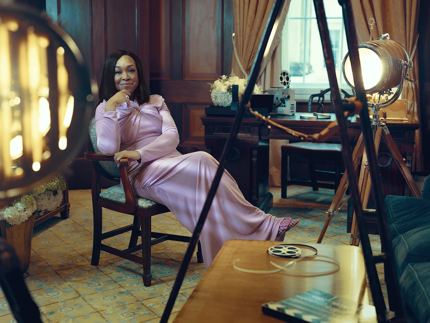 Shonda Rhimes for The Sunday Times by Sane Seven